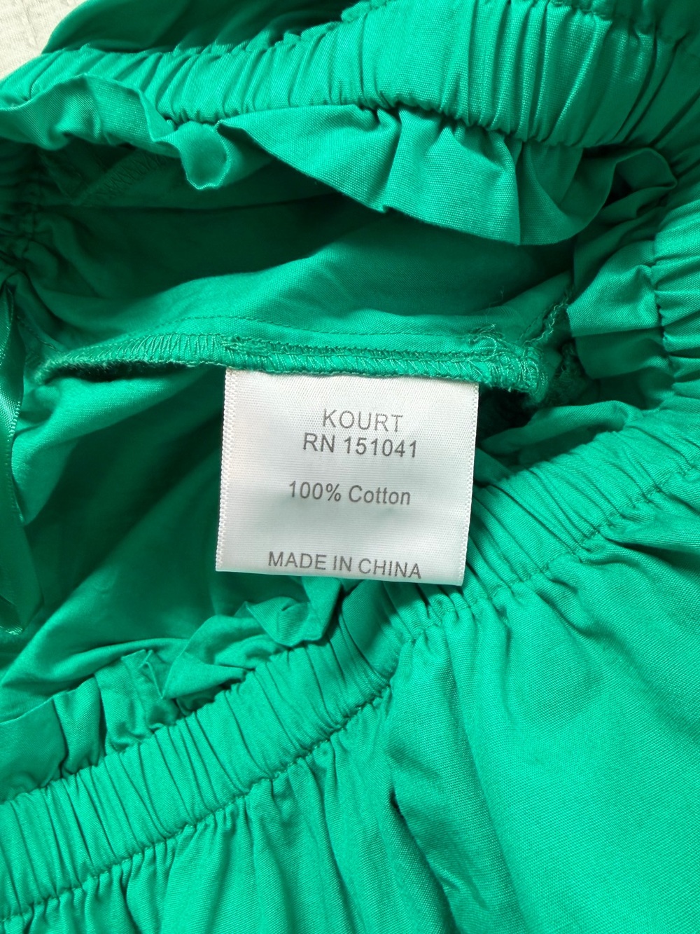 Kourt Ellery Matching Set - Maxi Tiered Skirt and Smocked Tube Top - Picture 4 of 8